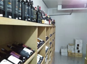Ruangan Penyimpanan Dingin Untuk Minuman Wine dalam Cold Storage